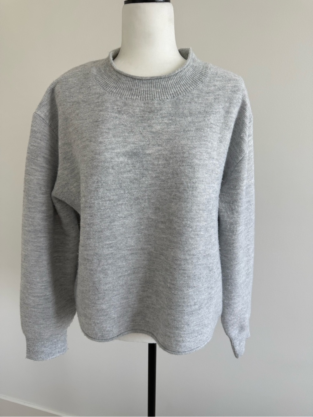 Gentle Fawn Light Gray Crewneck Sweater